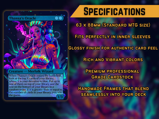 105 Card Commander Staples Super Mega Bundle - Gift - All 5xColors -Unique Full-art Custom Magic proxies-High Quality Cards for your decks!