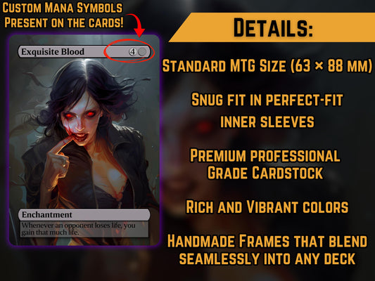 Exquisite Blood - Proxy Card - Buy 3 get 1 free!