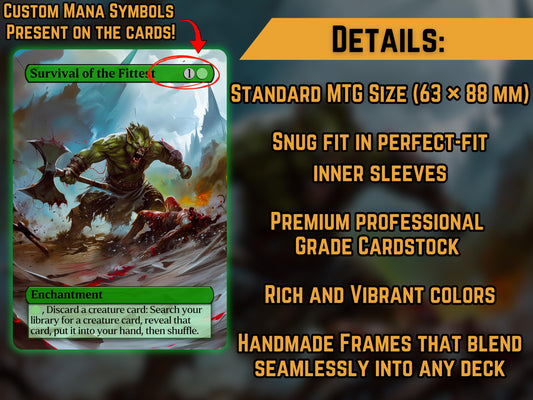 Survival of the Fittest - Proxy Card - Buy 3 get 1 free!