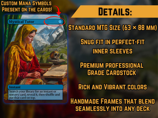 Mystical Tutor - Proxy Card - Buy 3 get 1 free!