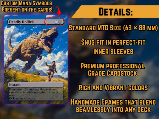 Deadly Rollick - Proxy Card - Buy 3 get 1 free!
