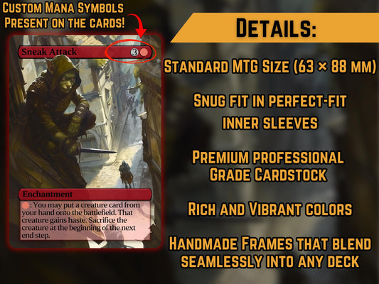 Sneak Attack - Proxy Card - Buy 3 get 1 free!