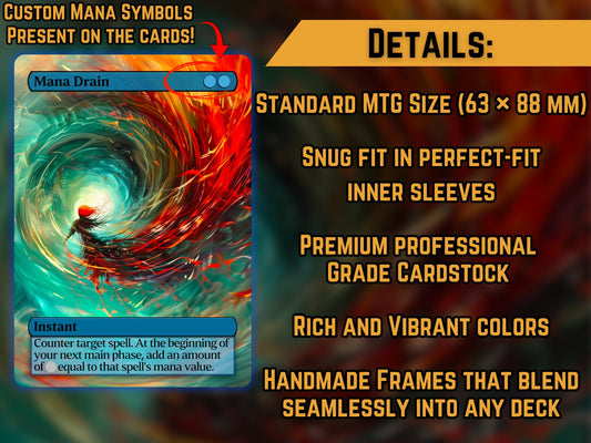 Mana Drain - Proxy Card - Buy 3 get 1 free!