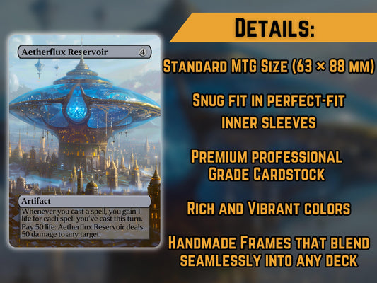 Aetherflux Reservoir - Proxy Card - Buy 3 get 1 free!