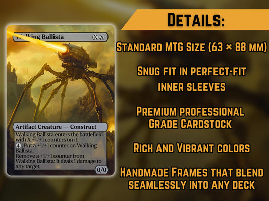 Walking Ballista - Proxy Card - Buy 3 get 1 free!