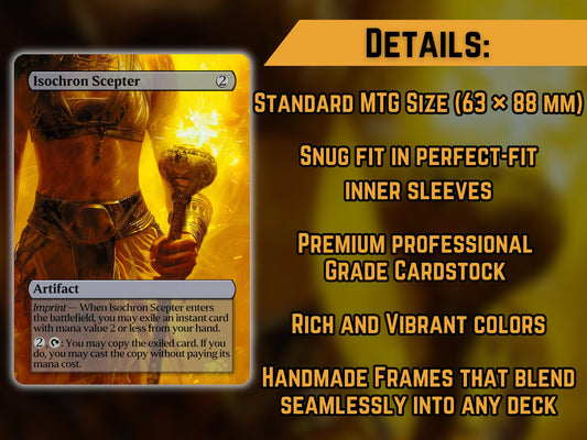 Isochron Scepter - Proxy Card - Buy 3 get 1 free!