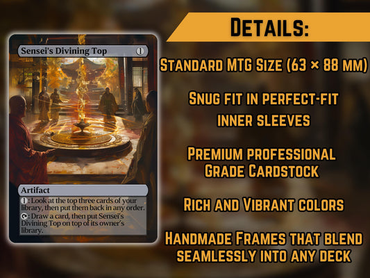 Sensei's Divining Top - Proxy Card - Buy 3 get 1 free!