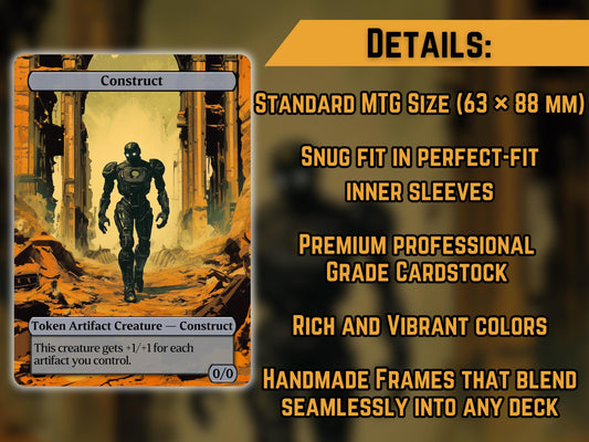 Urza's Saga (with token) - Proxy Card