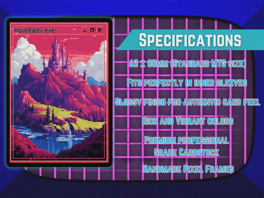 Pixel Basic Lands (Castles) - Teddy's Workshop
