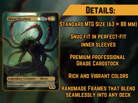 Sliver Hivelord - Proxy Card - Buy 3 get 1 free!