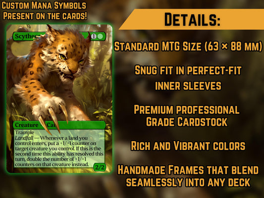 Scythecat Cub - Proxy Card - Buy 3 get 1 free!