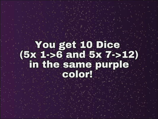 Purple Loyalty Counter Dice for Magic, perfect for any magic the gathering deck! Edh, Cedh Magic Deck! Great MTG Gift!