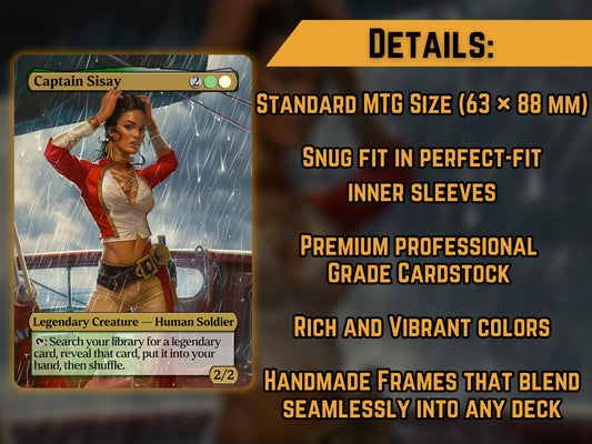 Captain Sisay - Proxy Card - Buy 3 get 1 free!