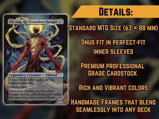 Ulamog, the Ceaseless Hunger - Proxy Card - Buy 3 get 1 free!