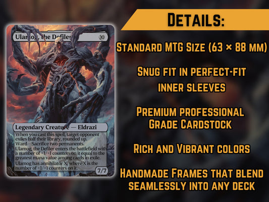 Ulamog, the Defiler - Proxy Card - Buy 3 get 1 free!
