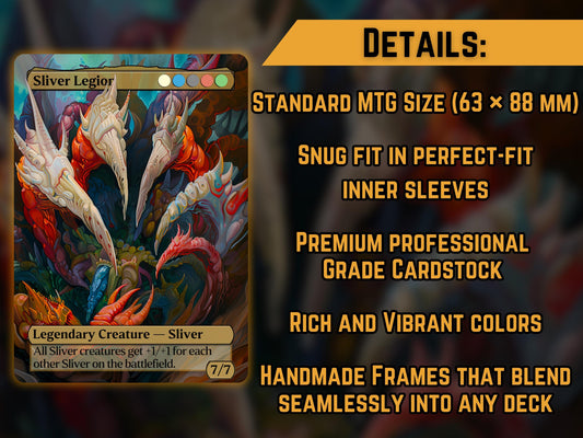 Sliver Legion - Proxy Card - Buy 3 get 1 free!