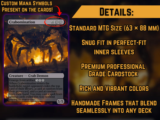 Crabomination - Proxy Card - Buy 3 get 1 free!