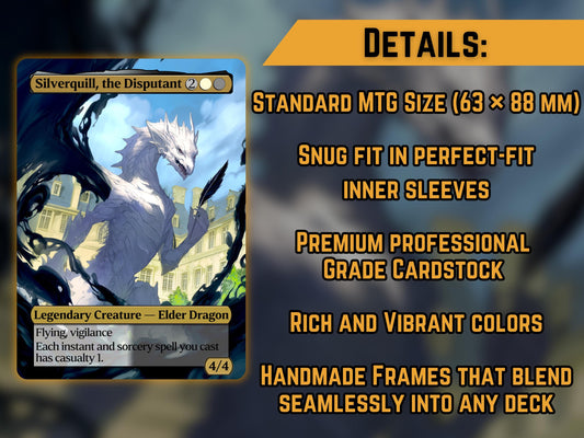Silverquill, the Disputant - Proxy Card - Buy 3 get 1 free!