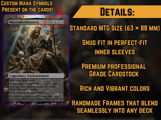 Necrodominance - Proxy Card - Buy 3 get 1 free!