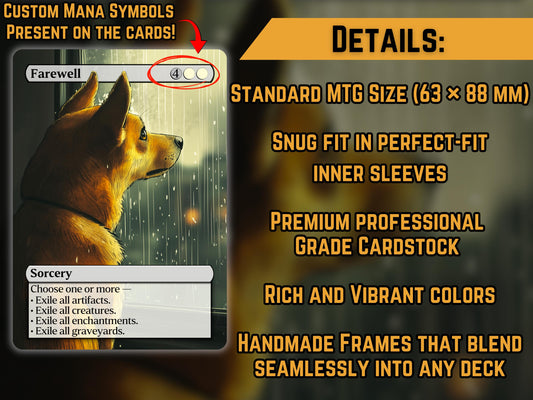 Farewell (Dog Version) - Proxy Card - Buy 3 get 1 free!