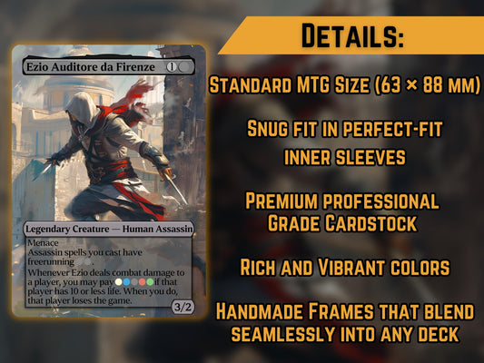 Ezio, Auditore da Firenze - Proxy Card - Buy 3 get 1 free!