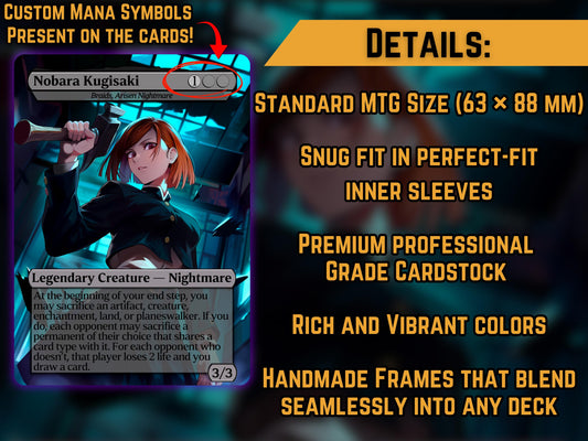 Nobara (Braids, Arisen Nightmare) - Anime Proxy Card - Buy 3 get 1 free!