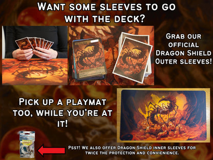 The First Sliver Custom Commander Deck - Proxy - Perfect Magic Gift - Tokens Included - Sliver Tribal Deck - Premium 110 card EDH Deck