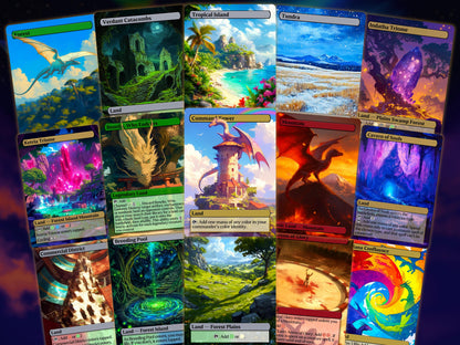 Ur-Dragon Tribal Commander Deck - 4 Possible Commanders - 5 Colors - Tokens Included - Dragonstorm Upgrade Bundle - 110 card EDH Deck