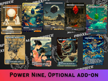 Commander Super Duper Mega Bundle (111 cards)- Japanese Style -Unique Full-art Custom Magic proxies - Quality Cards for EDH and cEDH decks!