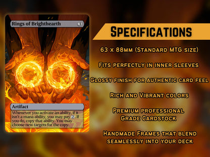 Artifact Upgrade Staples Bundle - Set of 20 More Colorless Artifact Staple Cards! - Full-art Custom proxy cards for your favorite decks!
