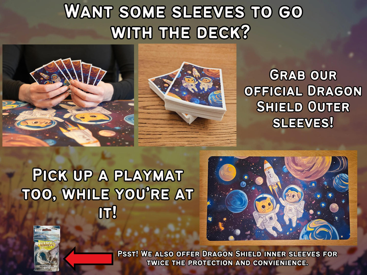 Rin and Seri Custom Commander Deck - Proxy - It's Raining Cats and Dogs! - Perfect Magic Gift - Tokens Included - Premium 120 card EDH Deck