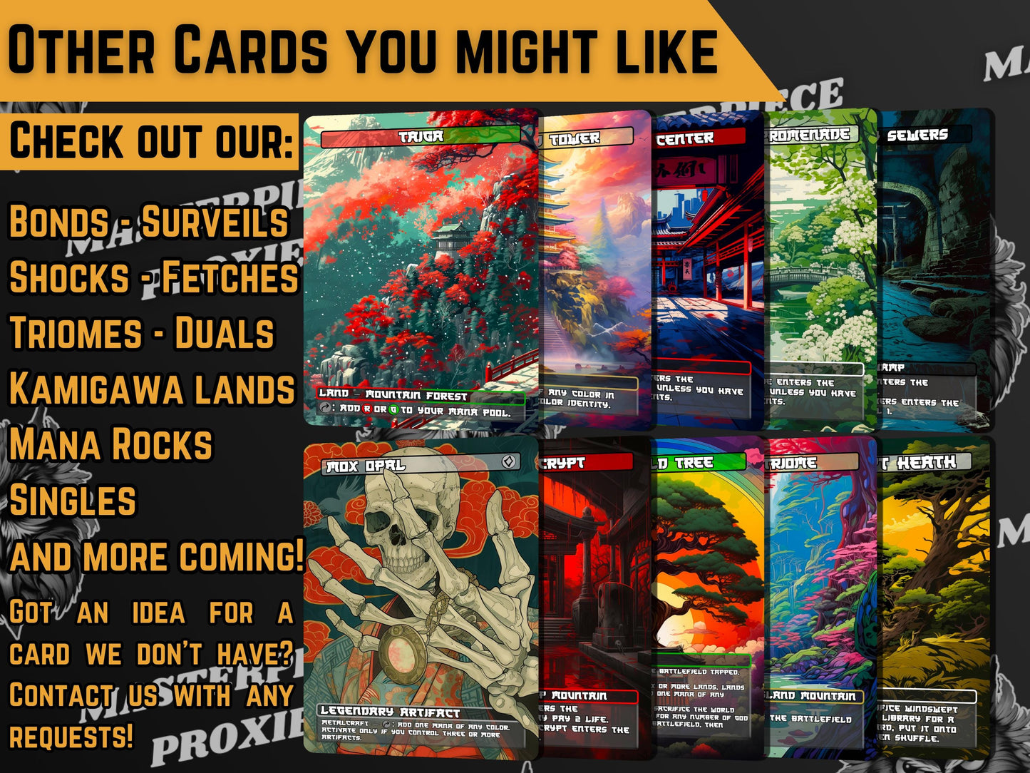 Marvel Hero Pack - Secret Lair Pop-Out Commander Series - Unique Full-art Custom Magic Proxies- High Quality Cards for your favourite Decks!