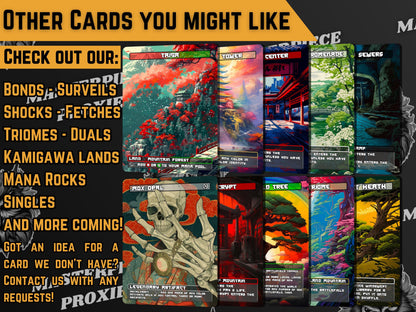 Marvel Hero Pack - Secret Lair Pop-Out Commander Series - Unique Full-art Custom Magic Proxies- High Quality Cards for your favourite Decks!