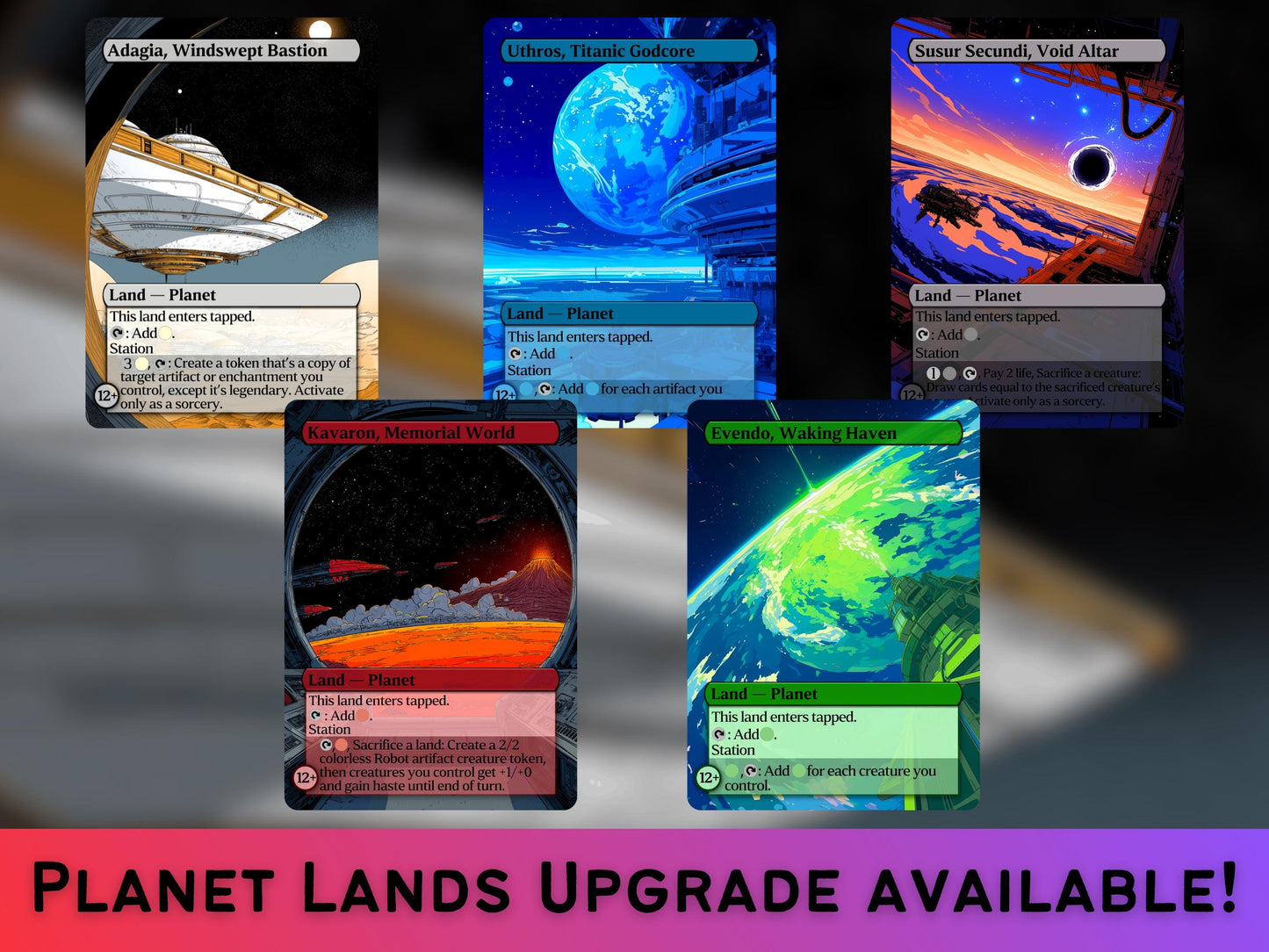 Edge of Eternities Staples Proxy Upgrade Pack  10 + 1 Card Set  Full-Art Custom Green Magic Proxies  High Quality EDH / CEDH Deck Gift