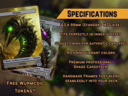 Artifact Classic Commander Staples Bundle - Set of 20 + 2 Colorless Staple Cards! - Full-art Custom proxy cards for your favorite decks!