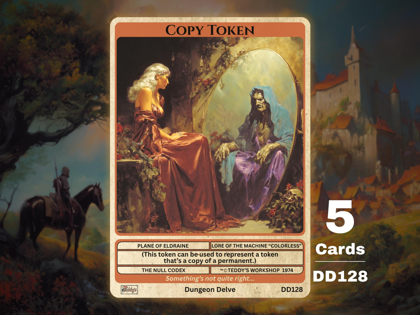 5x Copy Token MTG - Teddy's Workshop DD128