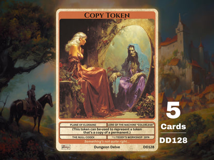 5x Copy Token MTG - Teddy's Workshop DD128