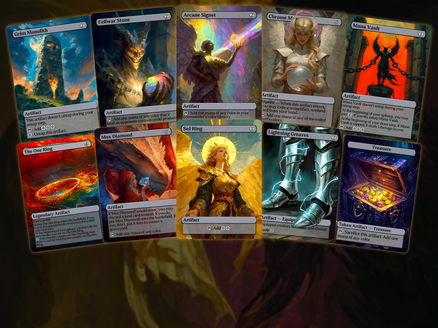 Kaalia of the Vast - Angel Dragon Demon Tribal - Proxy Deck - Perfect Magic Gift - Tokens Included