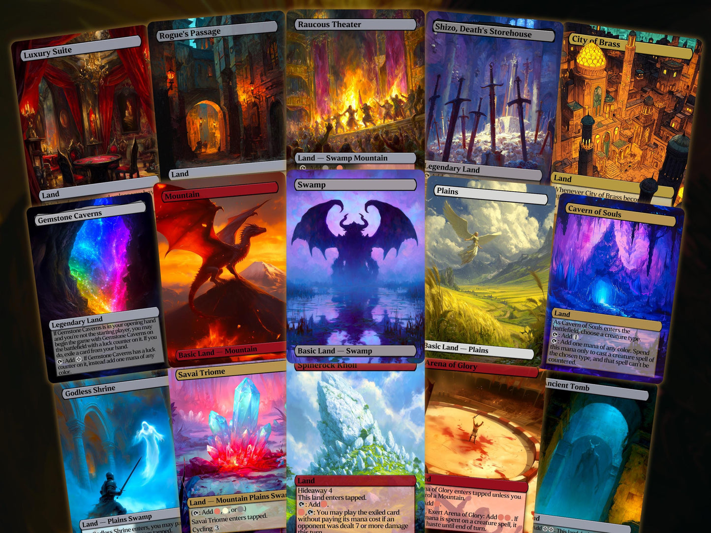 Kaalia of the Vast - Angel Dragon Demon Tribal - Proxy Deck - Perfect Magic Gift - Tokens Included