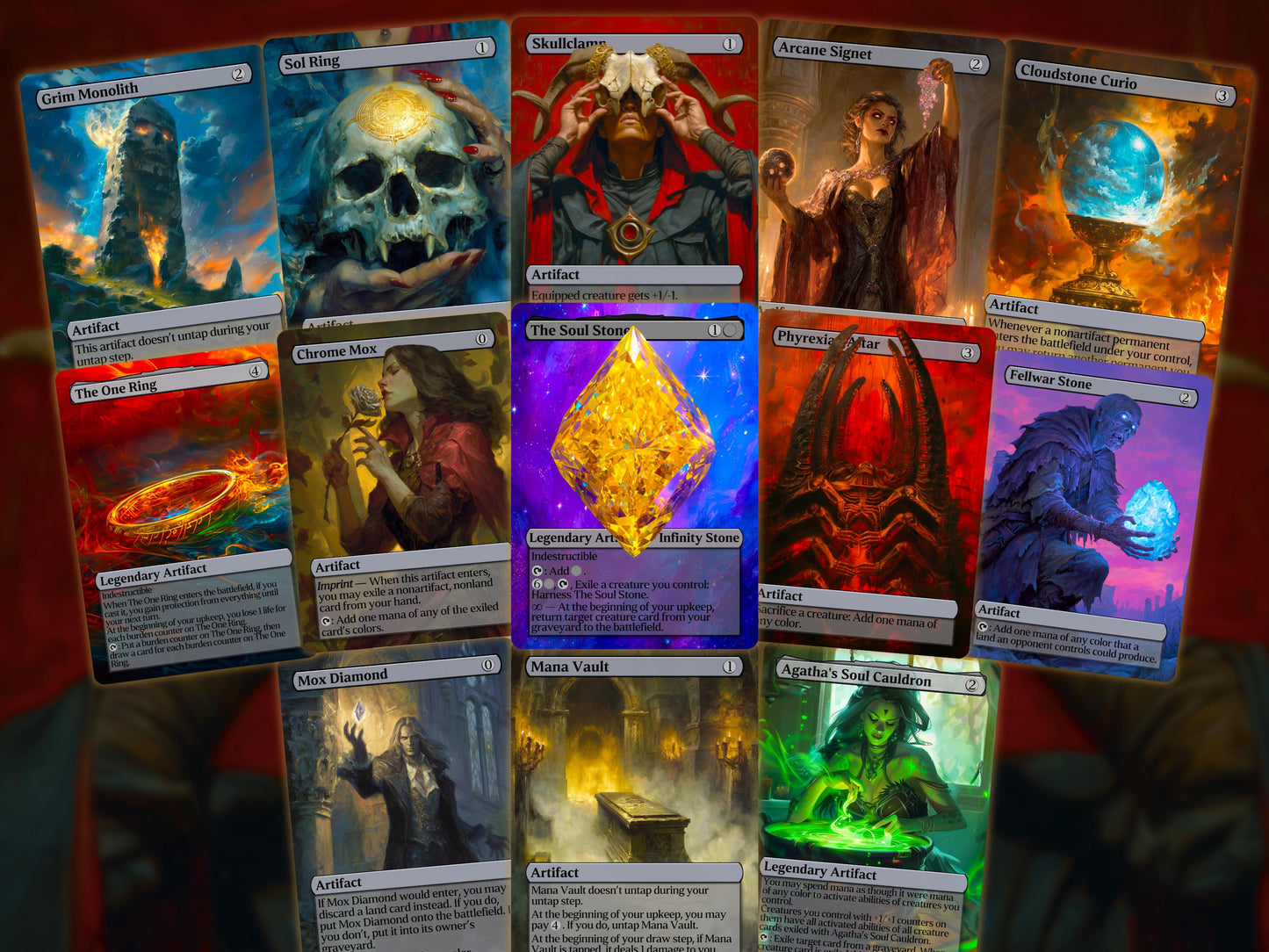 Edgar Markov - Vampire Aristocrats Tribal - Proxy Deck - Perfect Magic Gift - Tokens Included!