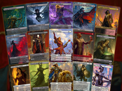 Edgar Markov - Vampire Aristocrats Tribal - Proxy Deck - Perfect Magic Gift - Tokens Included!