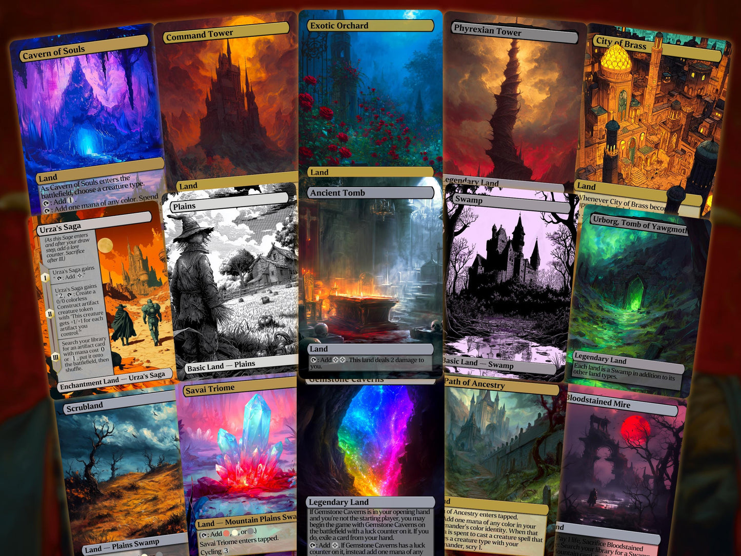 Edgar Markov - Vampire Aristocrats Tribal - Proxy Deck - Perfect Magic Gift - Tokens Included!