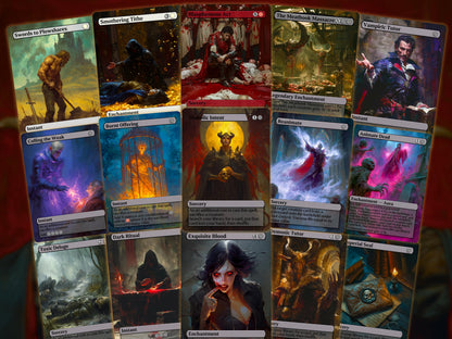 Edgar Markov - Vampire Aristocrats Tribal - Proxy Deck - Perfect Magic Gift - Tokens Included!