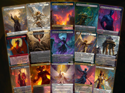 Kaalia of the Vast - Angel Dragon Demon Tribal - Proxy Deck - Perfect Magic Gift - Tokens Included