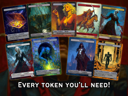 Edgar Markov - Vampire Aristocrats Tribal - Proxy Deck - Perfect Magic Gift - Tokens Included!