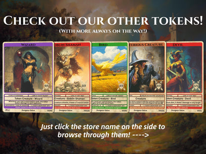 5x Warrior 1/1 White MTG Token - Pixel Tokens by Teddy PX108