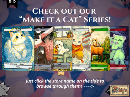 5x Angel 4/4 Flying Vigilance MTG Token - Pixel Tokens by Teddy PX02