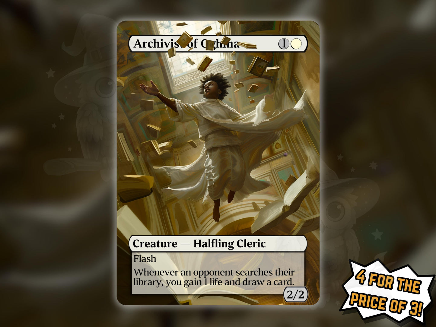 Archivist of Oghma - Proxy Card - Buy 3 get 1 free!