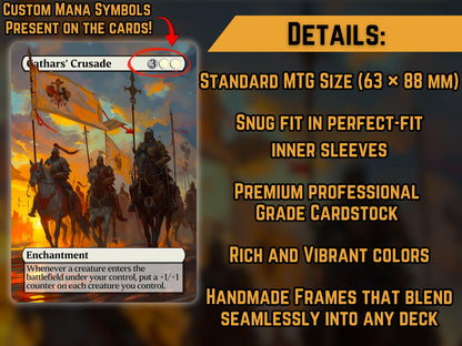 Cathars' Crusade - Proxy Card - Buy 3 get 1 free!