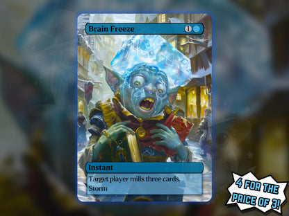 Brain Freeze - Proxy Card - Buy 3 get 1 free!